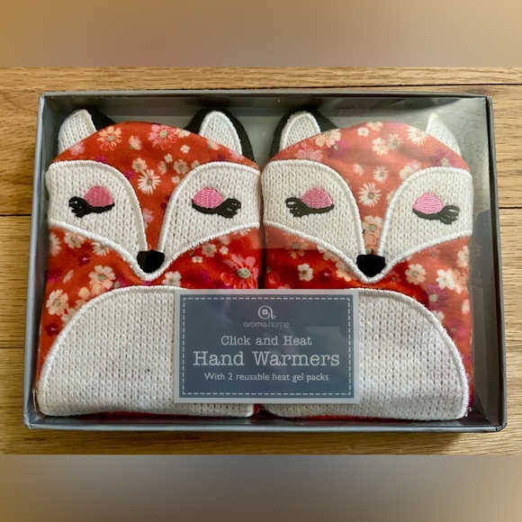 Aroma Home Click & Heat Fox Hand Warmers - Picture 1 of 3